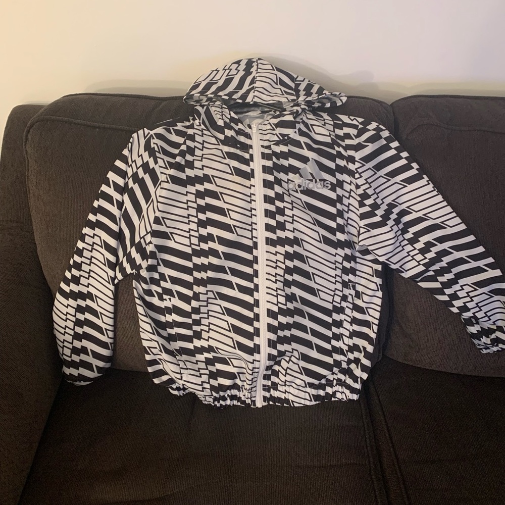 Girls Adidas Windbreaker Size 10